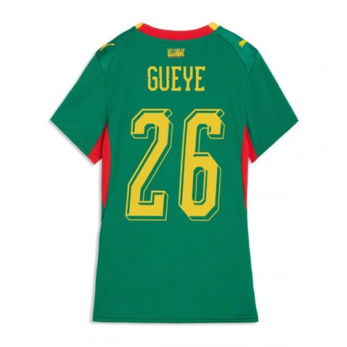 Dámy Fotbalový dres Senegal Pape Gueye #26 MS 2026 Venkovní Krátký Rukáv